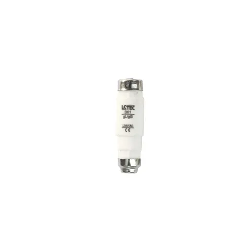 Wkładka bezpiecznikowa topikowa D01 6A gL/gG 400V E14; 496633, LC TEC