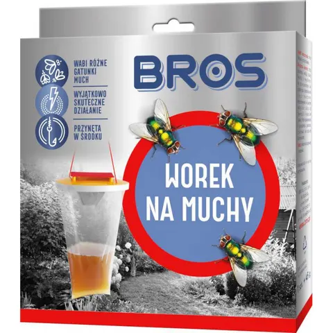 BROS Pułapka worek na muchy, 1 szt
