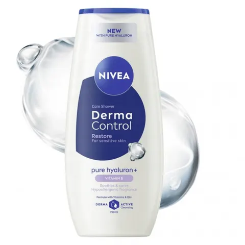 NIVEA Żel pod prysznic DERMA RESTORE, 250 ml