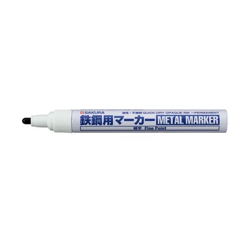 Marker METAL czarny cienki, Sakura