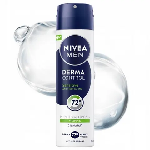 Nivea Men Derma Control Sensitive antyperspirant spray 150ml