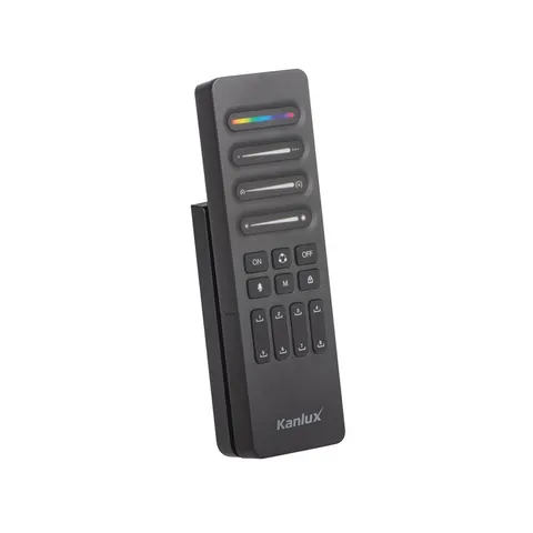 Pilot do taśm LED REMOTE D M/RGB/CCT-B 2 x1,5 DC RF 2,4GHz max 3m czarny