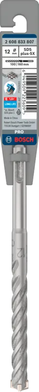 Wiertło Professional SDS plus-5X 12x100x160mm, Long Life; 2.608.833.807 BOSCH