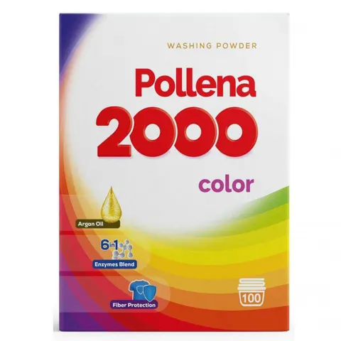 POLLENA 2000 Proszek do prania KOLOR 100 prań , 5,5 kg
