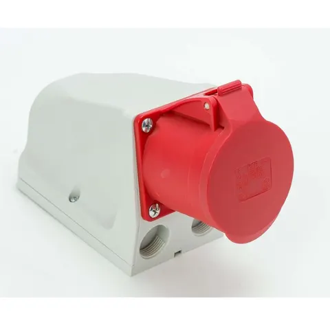 Gniazdo stałe przelotowe 32A/5P 400V IP44 925-6 PCE