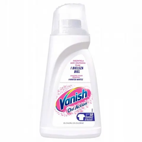 VANISH OXI Odplamiacz ACTION WHITE, 1 l