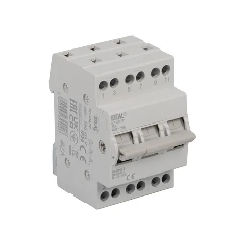 Przełącznik instalacyjny I-0-II 63A 3P KCS-63A/3P IDEAL