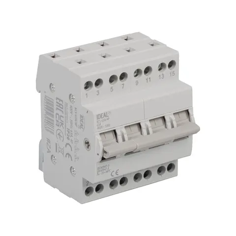 Przełącznik instalacyjny I-0-II 63A 4P KCS-63A/4P 39403 IDEAL