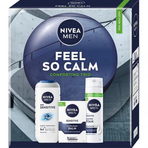 NIVEA MEN Zestaw prezentowy kosmetyków FEEL SO CALM, 1 szt