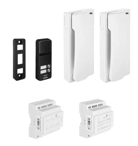 Dwurodzinny dwużyłowy system AUDIO, AS-102A; ENT10000475 ZAMEL