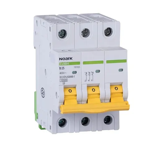 Wyłącznik nadprądowy 3P C25, 25 A, 10kA; Ex9BH 100415 NOARK ELECTRIC