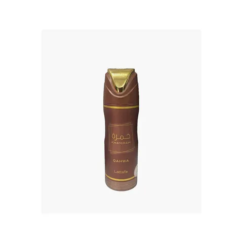 LATTAFA Arabski dezodorant perfumowany Unisex KHAMRAH QAHWA, 200 ml