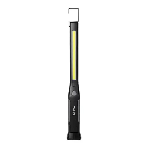 Latarka warsztatowa LED, 400lm+100lm, 1200mAh, magnes, hak