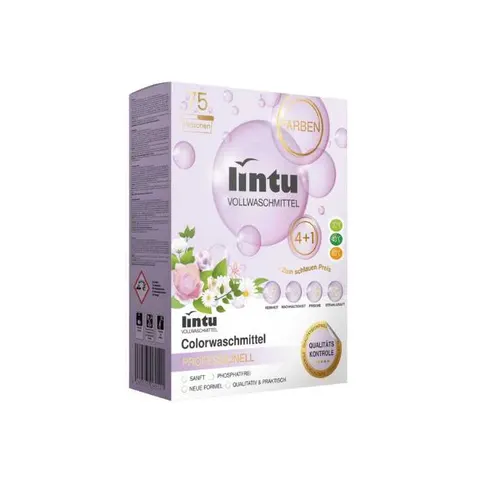 LINTU Proszek do prania KOLOR 75 prań, 4,2 kg