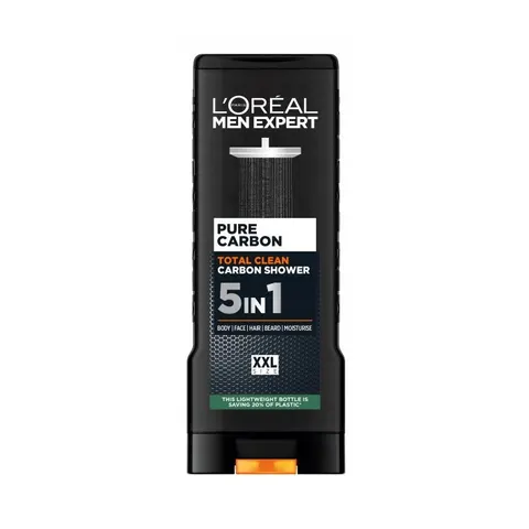 LOREAL MEN Żel pod prysznic 5w1 TOTAL CLEAN, 400 ml