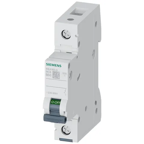 Wyłącznik nadprądowy 1P B63 6kA 400V 1M; 5SL6163-6 SIEMENS
