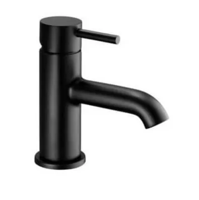 Bateria umywalkowa Palazzani Digit Black Mat czarna