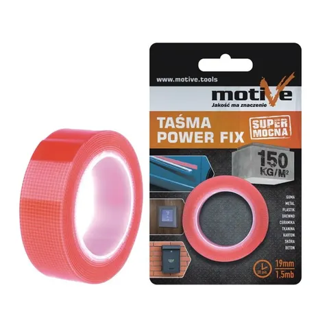 Taśma Power Fix Motive 19 mm/1,5 m