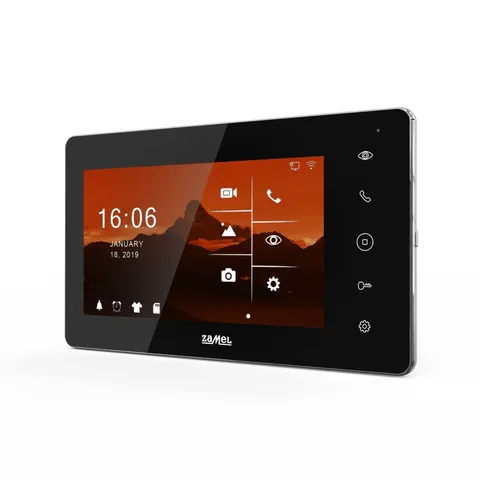 VP-809BHDWIFI 7 CALOWY WIDEOMONITOR IPS HD WIFI Z DOTYKOWYM EKRANEM CZARNY