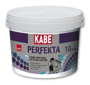 Farba akrylowa do ścian i sufitów KABE PERFEKTA 3.0L BAZA A