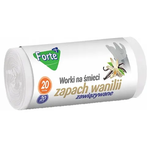 FORTE+ Worki na śmieci WANILIA 20 l, 20 szt