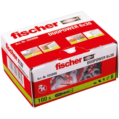 Kołek Fischer DUOPOWER 6 x 30 Nr art. 555006