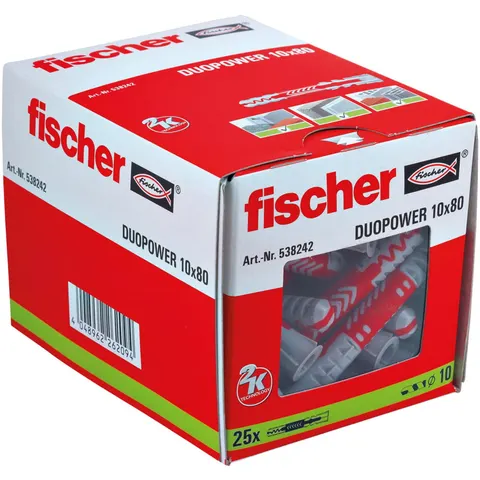Kołek Fischer DUOPOWER 10 x 80 Nr art. 538242