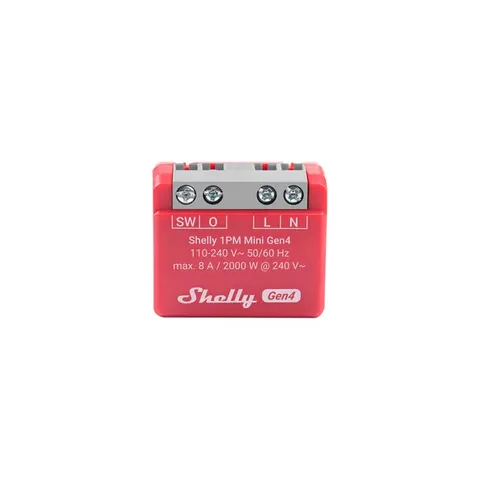 Shelly 1PM Mini Gen4 – inteligentny sterownik Smart Home