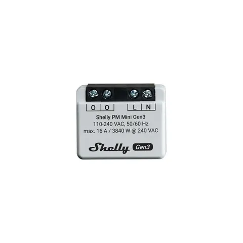 Shelly PM Mini Gen3 – inteligentny sterownik Smart Home