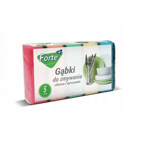 FORTE+ Zmywak kuchenny 5 szt, 1 op