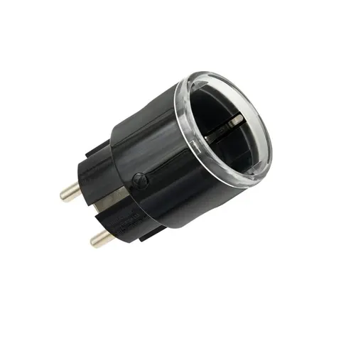 Shelly Plug S Gen3 Black – inteligentne gniazdko Wi-Fi czarny