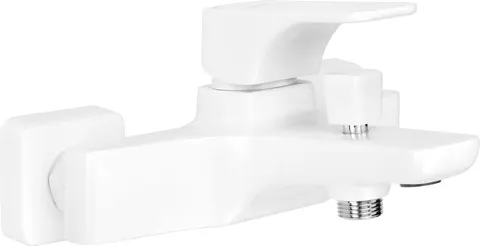 Bateria wannowa ścienna Hiacynt, bianco