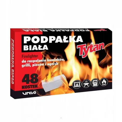 TYTAN Rozpałka do grilla, kominka 48 kostek, 1 op