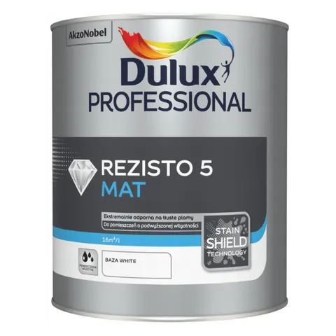 Dulux Professional REZISTO 5 MAT White 2,18l