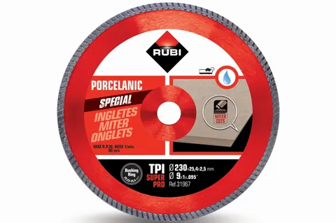 RUBI TARCZA DIAMENTOWA TPI 230 SUPER PRO