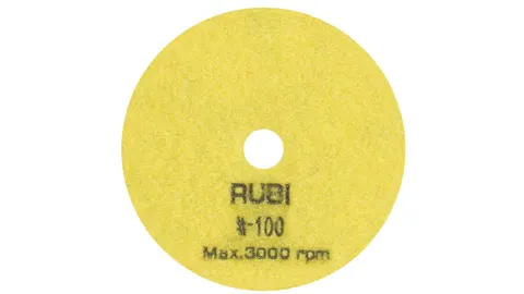 Dysk polerski na sucho 100mm GR100 Rubi 62971
