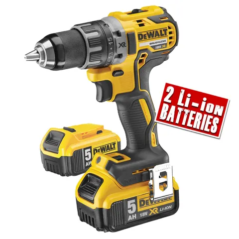 DeWalt DCD791P2 Wiertarko-wkrętarka 18V 2x5Ah 70Nm