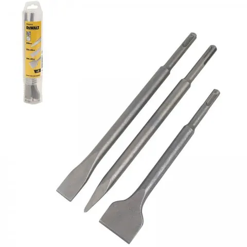 Zestaw 3 dłut SDS+ DeWALT DT60330-QZ