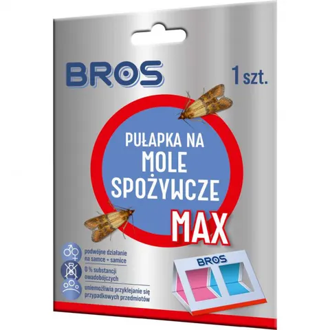 BROS Pułapka na mole spożywcze MAX, 1 szt