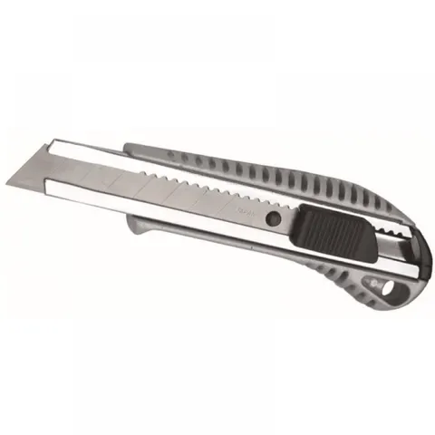 Nóż metalowy z ostrzem łamanym 18mm DEDRA M9017