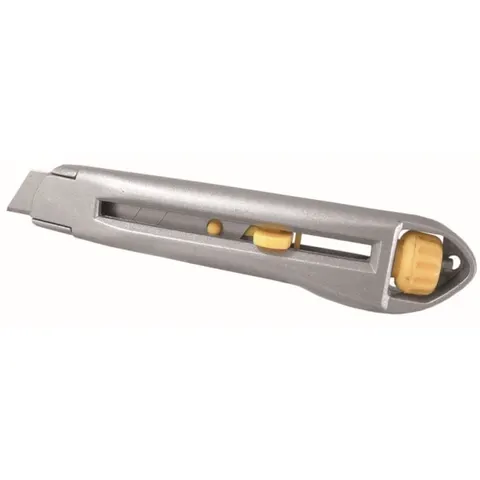 Nóż metalowy z ostrzem łamanym z blokadą 18mm DEDRA M9032
