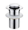 Korek klik-klak 1 1/4" mały bez przelewu znal chrom Sea-Horse