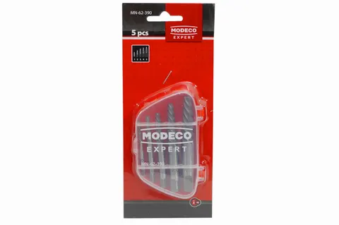 Komplet wykrętaków do śrub 5 sztuk MODECO MN-62-390