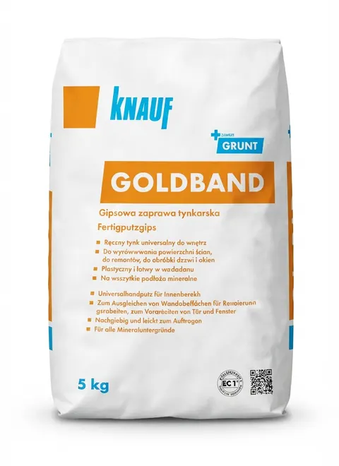 Tynk gipsowy Knauf Goldband 5 kg