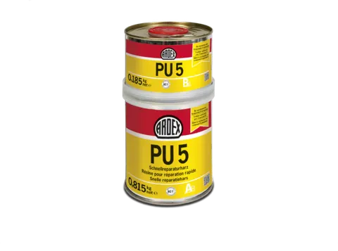 Szybka żywica naprawcza, polimerowa Ardex PU5 1kg, szara