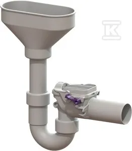 KESSEL STAUFIX SIPHON zawór przeciwzalewowy DN50