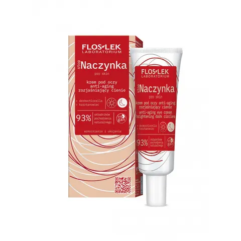 FLOSLEK Krem pod oczy Rozjaśniający NACZYNKA, 30 ml