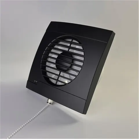Wentylator domowy SAFIRO II 100 W+ (LS) czarny mat 003-299 ELPLAST