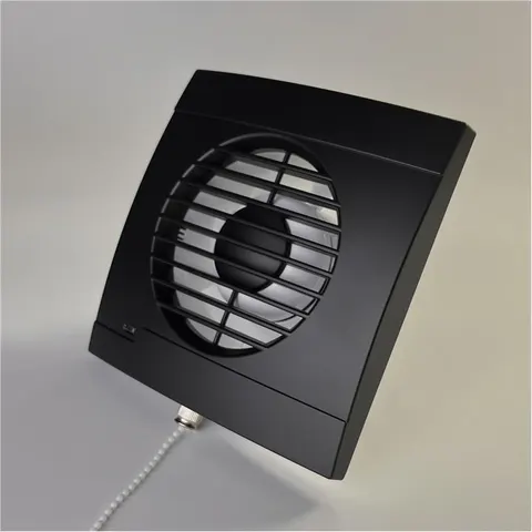 Wentylator domowy SAFIRO 100 W (LS) czarny mat 003-268 ELPLAST