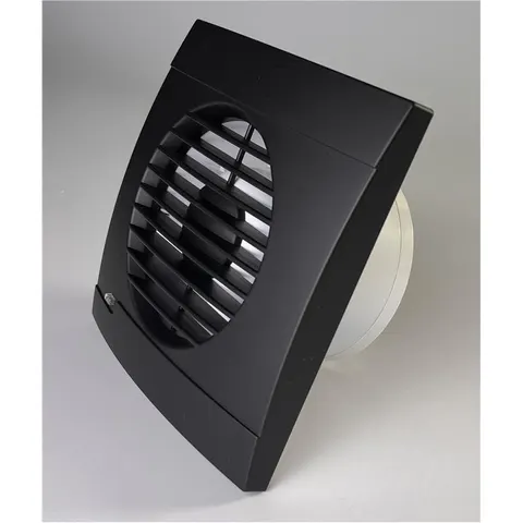 Wentylator domowy SAFIRO 100 D+ (LS) czarny mat 003-267 ELPLAST